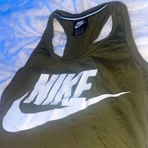 Green Nike Tank Top